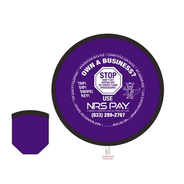 NRS Purple Pouch Frisbee