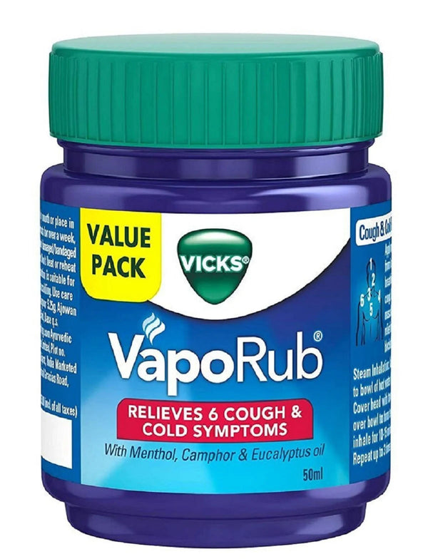 VICKS VAPORUB 50ml PK6  /  UOM C12