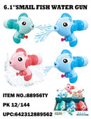 TOYS 6" FISH WATER GUN DISPLAY 12CT  /  UOM DSP