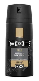 AXE BODY SPRAY GOLD 150ML CS6  /  UOM C6
