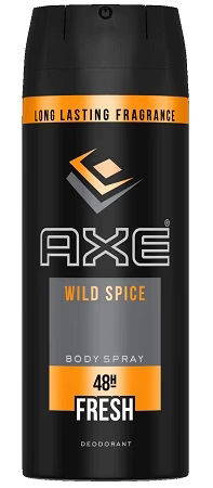 AXE BODY SPRAY WILD SPICE 150ML CS6  /  UOM C6