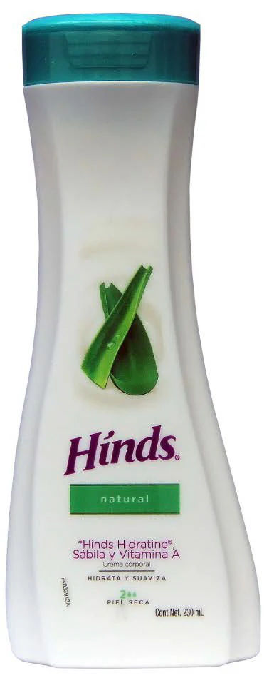 HINDS LOTION W/ ALOE VERA  7.8 OZ PK5  /  UOM C15