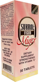 SUKROL VIGOR MUJER 30 TABS PK4  /  UOM C24