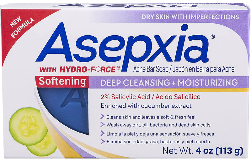 ASEPXIA CLEANSING BAR SOFTENIG 4OZ PK5  /  UOM C20