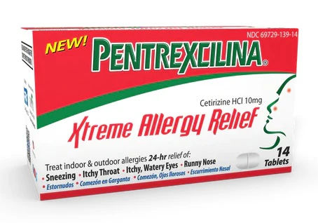 OPMX PENTREXCILINA XTREME ALLERGY RELIEF 14 TABS PK3  /  UOM C12