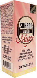 SUKROL VIGOR MUJER 30 TABS PK4  /  UOM C24