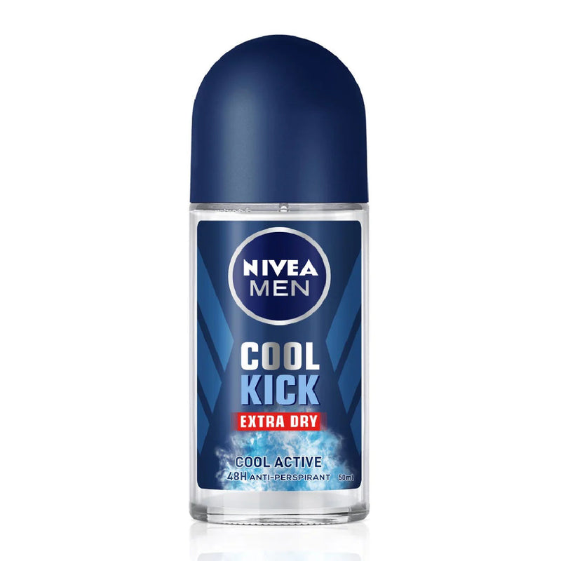 NIVEA DEO ROLL ON MEN COOL KICK 50ml PK6 / UOM C24