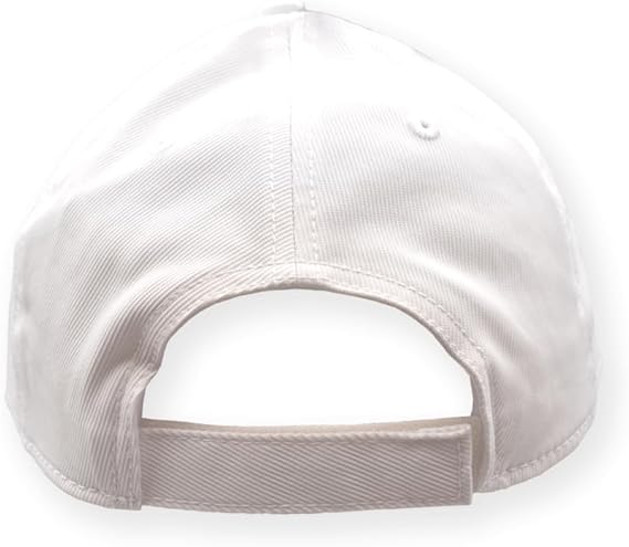 Gorra Real Madrid Adulto Blanco - Escudo en Oro