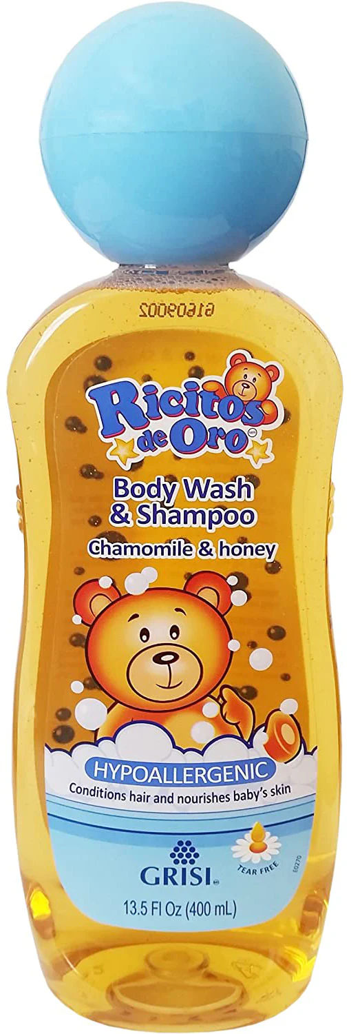 RICITOS  DE ORO BODY WASH AND SHAMPOO 13.5 PK6  /  UOM C12