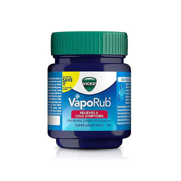 VICKS VAPORUB 50ml PK6  /  UOM C12