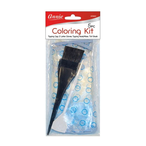 ANNIE COLORING KIT 5CT BLACK CS12  /  UOM M144