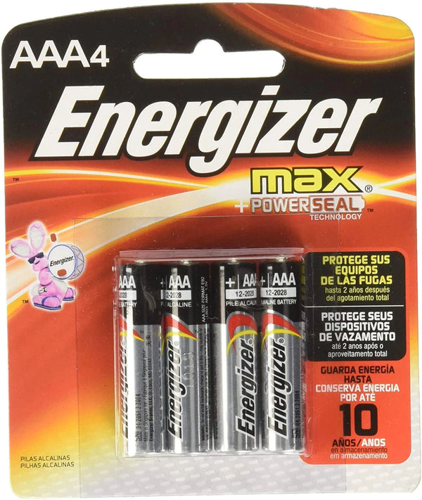 ENERGIZER MAX AAA-4 DISPLAY 12CT  /  UOM DSP