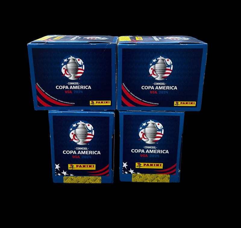 PANINI STICKER BOX COMBO 4 STICKER BOXES