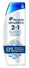 HEAD & SHOULDERS 2-1 CLASSIC CLEAN 400ML CS6  /  UOM C6