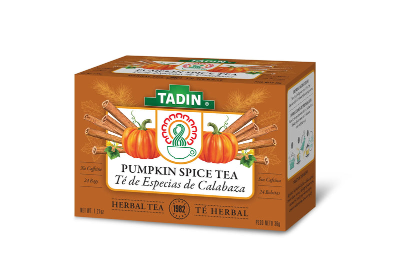 TADIN TEA PUMPKING SPICE 24CT PK6 / UOM M144