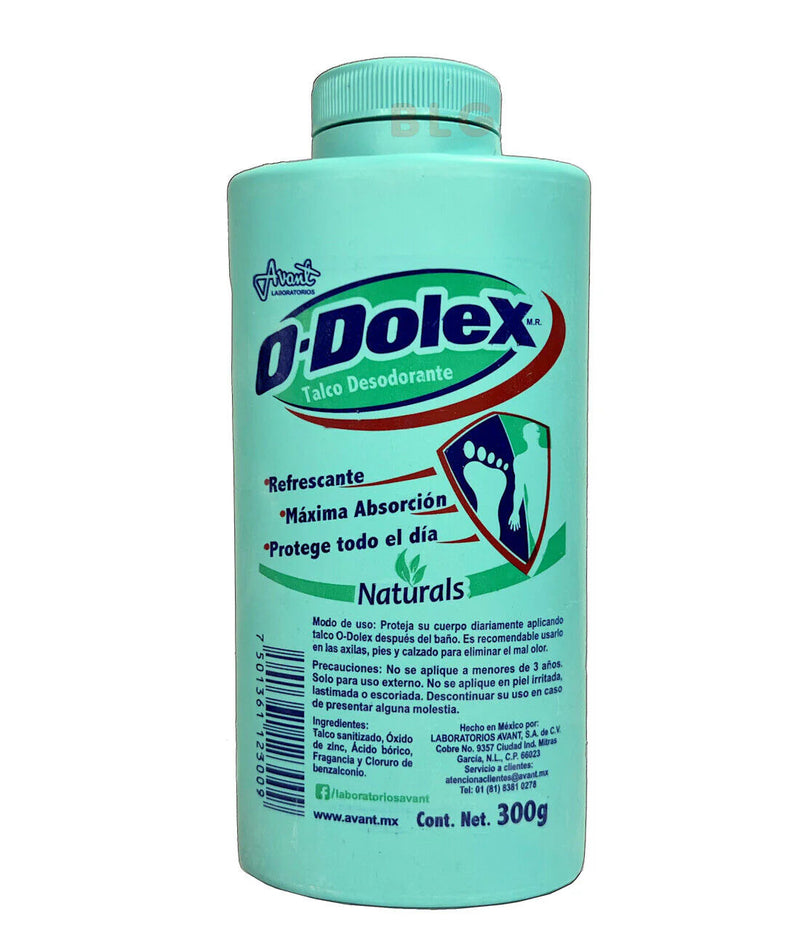 ODOLEX TALCO VERDE NATURAL 300gr PK4 / UOM M40