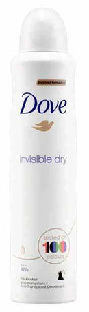 DOVE SPRAY 250ML INVISIBLE DRY C6  /  UOM C6