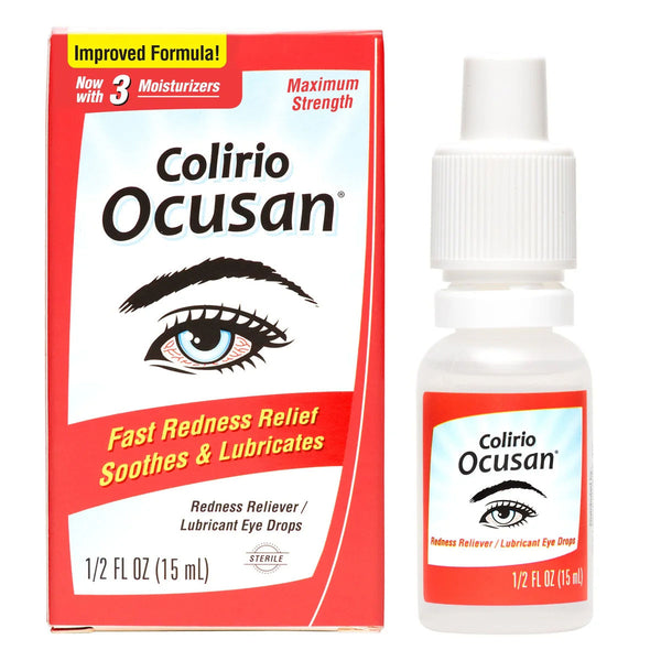 COLIRIO OCUSAN / REG. EYE DROPS .5 OZ PK4  /  UOM C24