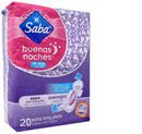 SABA MAXI NIGHT 20 PADS PK6  /  UOM C12