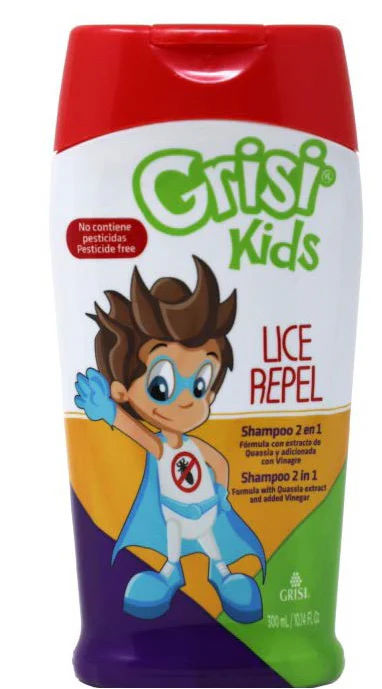 GRISI KIDS SHAMPOO REPELENTE PIOJOS 10.1 FO PK6 /  UOM C12