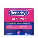 BENADRYL 24 TABLETS PK3  /  UOM C12