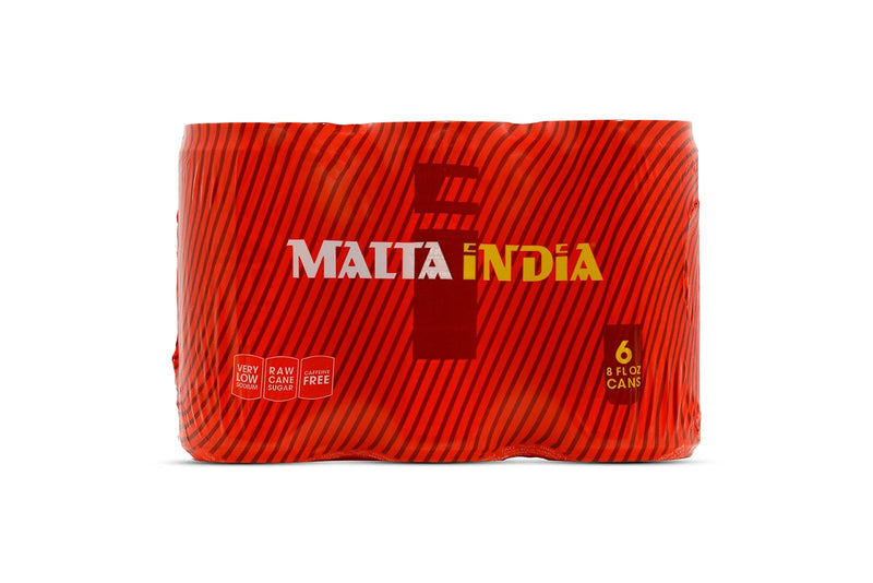 Malta India Can 8oz Sixpack CS4