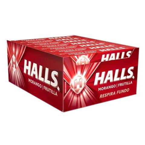 HALLS FRESA/FRUTILLA 21CT DISPLAY  /  UOM DSP