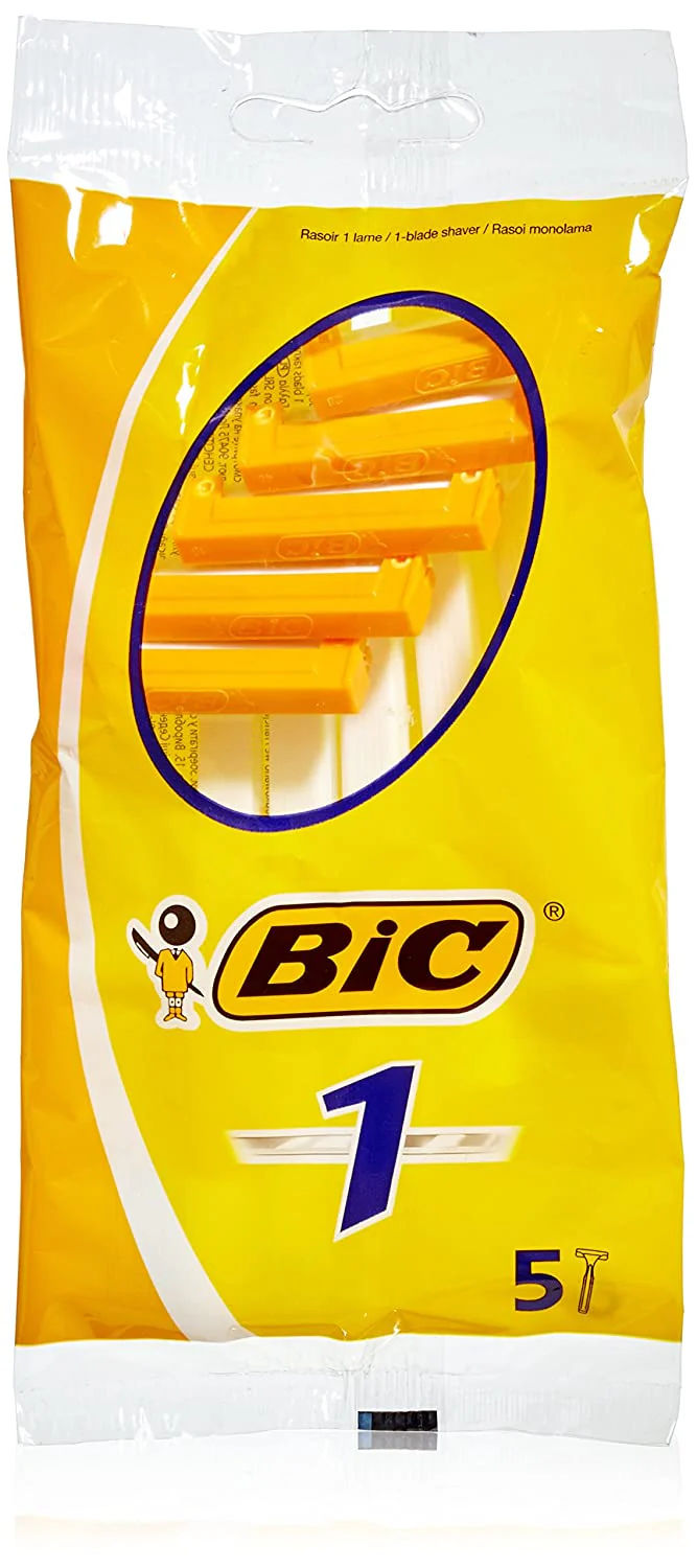 BIC CLASSIC NORMAL 5 PACK PK5  /  UOM M40