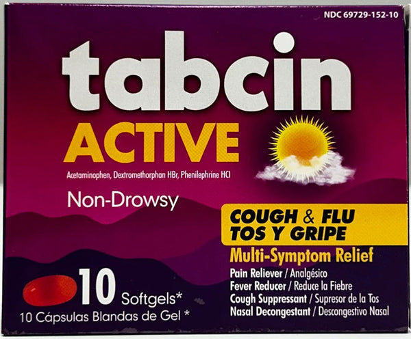 OPMX TABCIN ACTIVE SOFT GEL 10ct PK3 / UOM C12