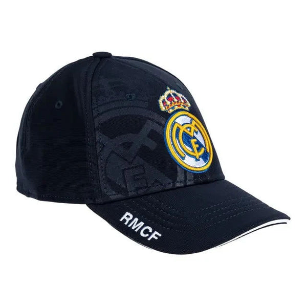 Gorra Azul Detalle de Escudo Real Madrid