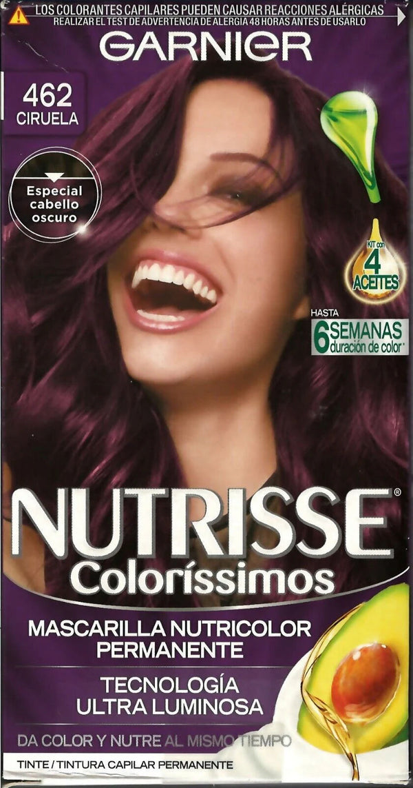 NUTRISSE COLORISSIMOS TINTE 462 CIRUELA PK6 / UOM C12