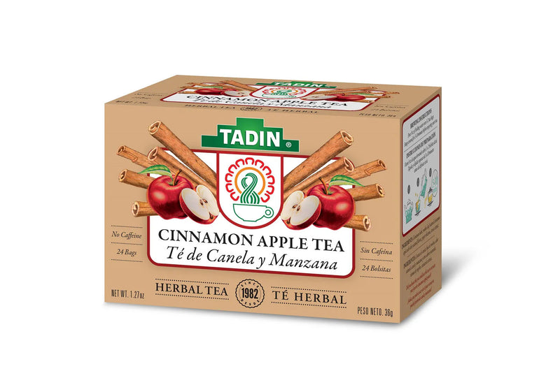 TADIN TEA CANELA MANZANA 24CT PK6 / UOM C144