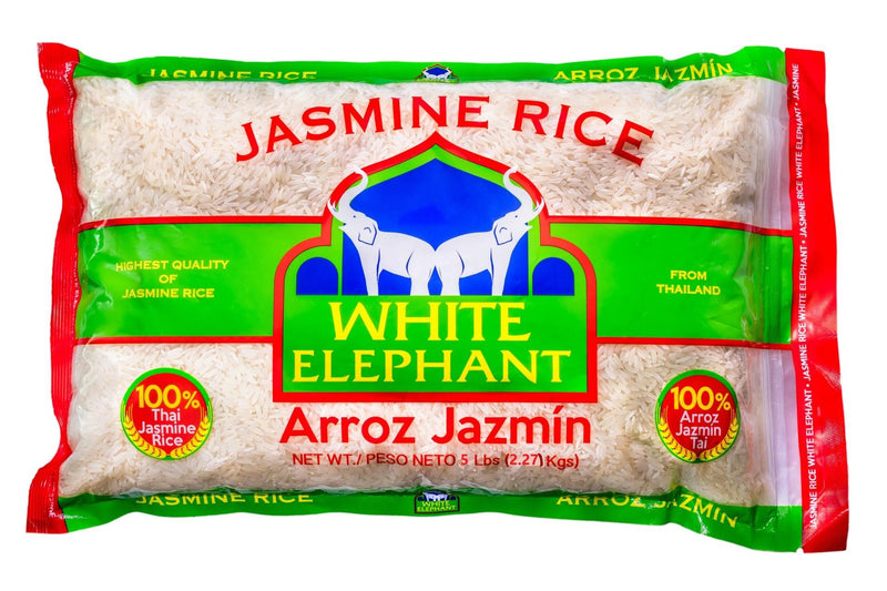 White Elephant Jasmine Rice 5lb CS8