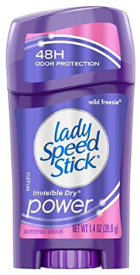 LADY SPEED STICK INV DRY AP-DEO WILD FREESIA 1.4 OZ PK6  /  UOM C12