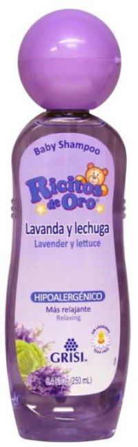 RICITOS DE ORO LAVENDER SHAMPOO 8.45OZ PK6  /  UOM C24