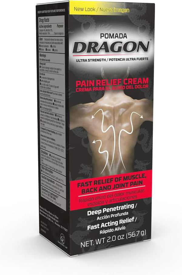 DRAGON PAIN RELIEF CREAM 2oz PK3  /  UOM C24