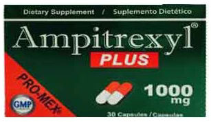 AMPITREXYL PLUS 1000MG 30 CAPSULES PK3  /  UOM C24