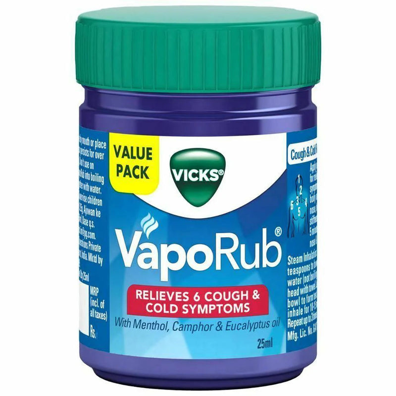 VICKS VAPORUB 25ML CS12  /  UOM C12