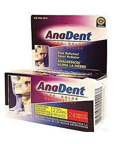 ANADENT DOLOR MUELA 24ct PK3  /  UOM C12