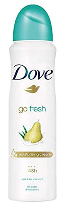 DOVE SPRAY 150ML GO FRESH PEAR & ALOE CS6  /  UOM C6