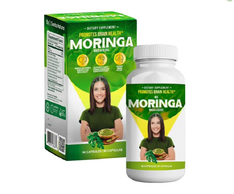 SANTA NATURA MORINGA 90CAPS PK3  /  UOM M60