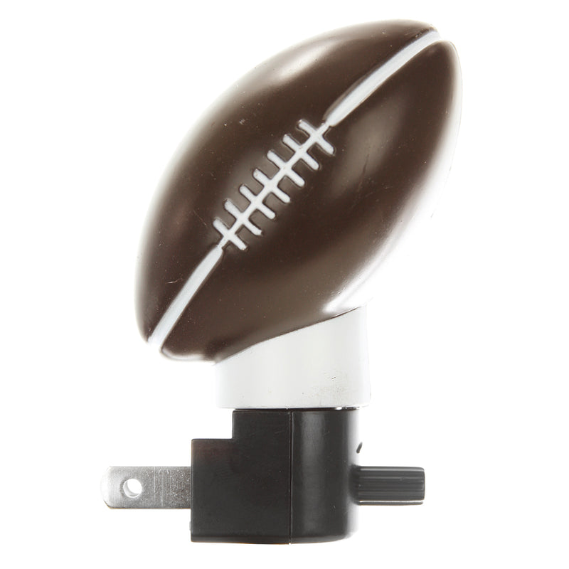 Football Theme Decorative Night Light, Plug In, Portable, Bulb Included, UL Listed (12 Pack)