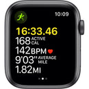 Apple Watch SE (GPS) 44mm Caja de Aluminio Gris Espacial con Correa Deportiva Medianoche