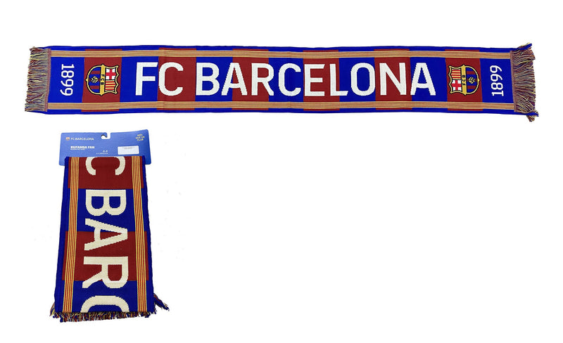 BARCELONA F.C. SCARF / "MES QUE UN CLUB"