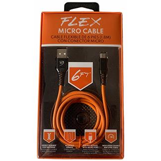 Flex 6 FT Micro Data Cable (12 Pack)