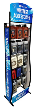 102 Piece Wireless Accessory with Metal Display