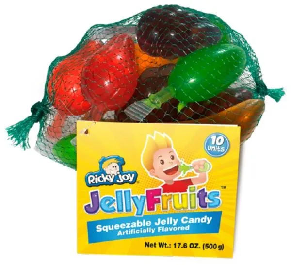 RICKY JOY JELLY FRUITS 24 NETS