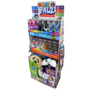 PLUSH HEADPHONES W/ 10FT CABLE VARIETY FLOOR DISPLAY 42 PIECES PER DISPLAY