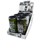 METAL SLIM 24OZ CAN COOLER 6 PIECES PER DISPLAY
