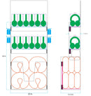 PLUSH HEADPHONES W/ 10FT CABLE VARIETY FLOOR DISPLAY 42 PIECES PER DISPLAY